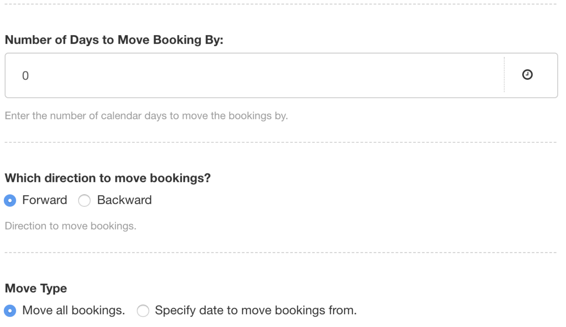 Resolve Reallocation Resources Bookings Projects Bulk Move