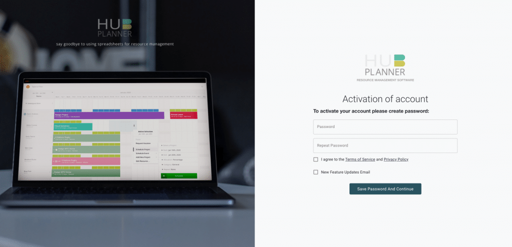 Activation-Invite-Resend-User-Invite-to-Hub-Planner