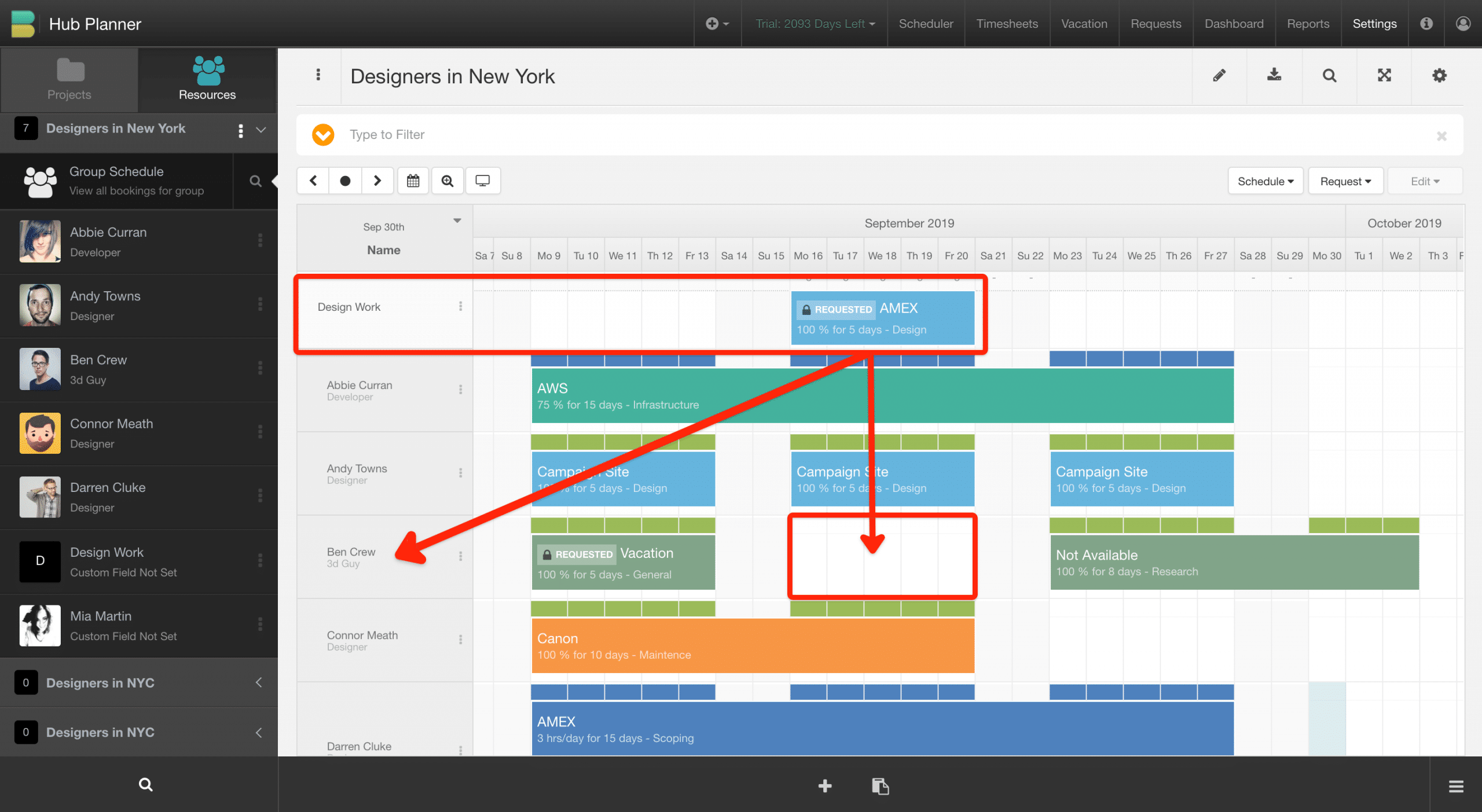 Schedule Request And Approval Workflow
