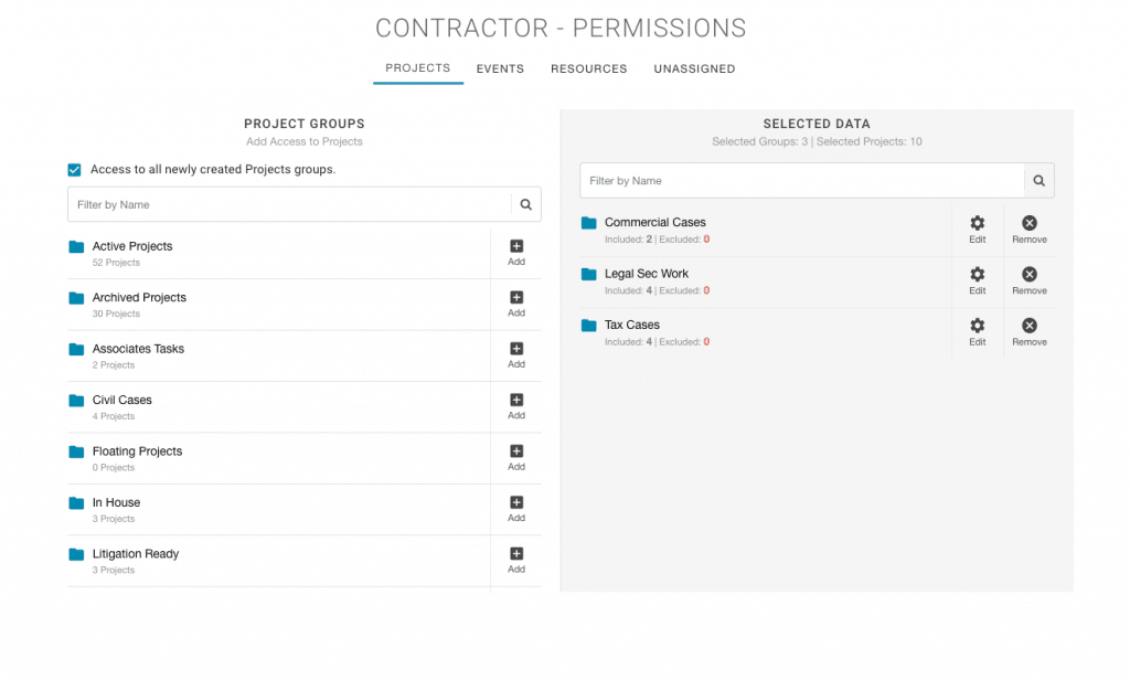 Contractor-User-Permissions-Hub Planner-Projects