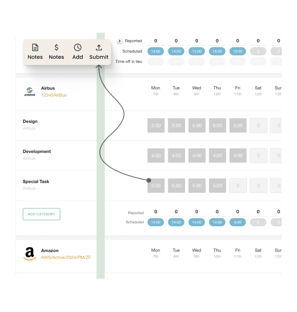 Hub Planner Timesheets Hero